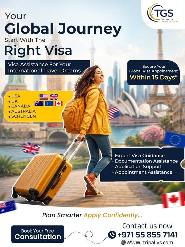 Visa post for Tripallys Global Solutions